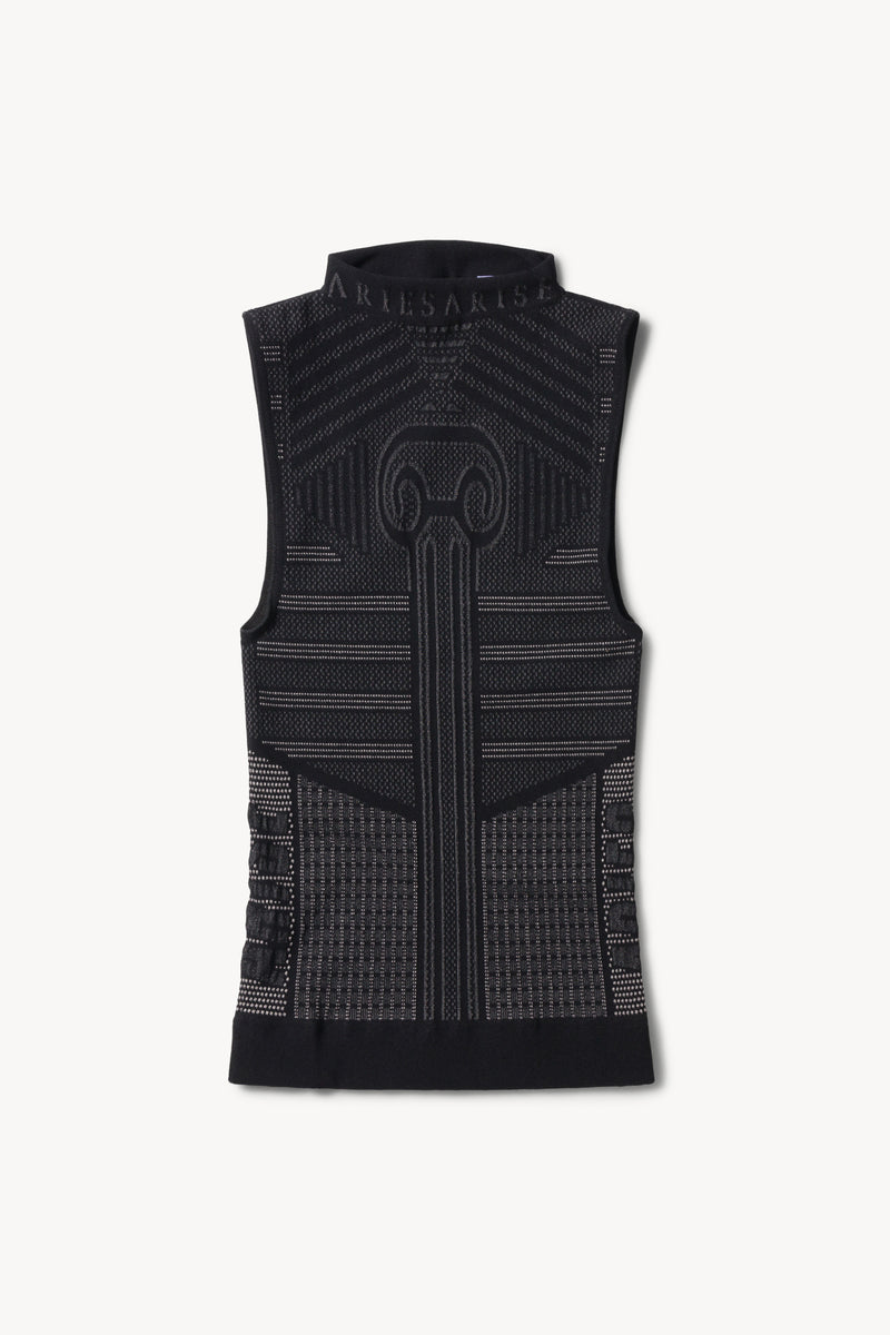 Base Layer Vest Black/Grey – Aries