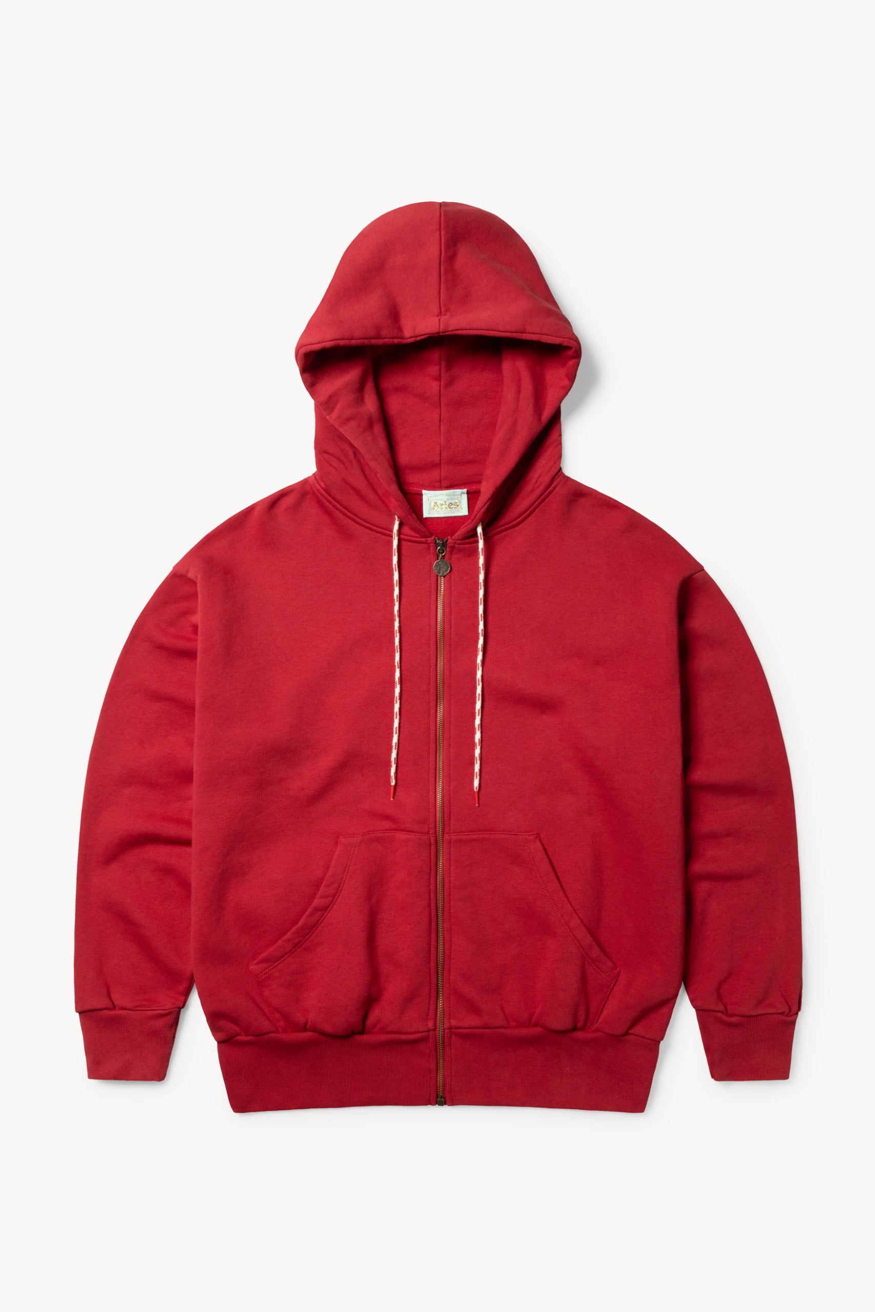 Dark red zip up hoodie online