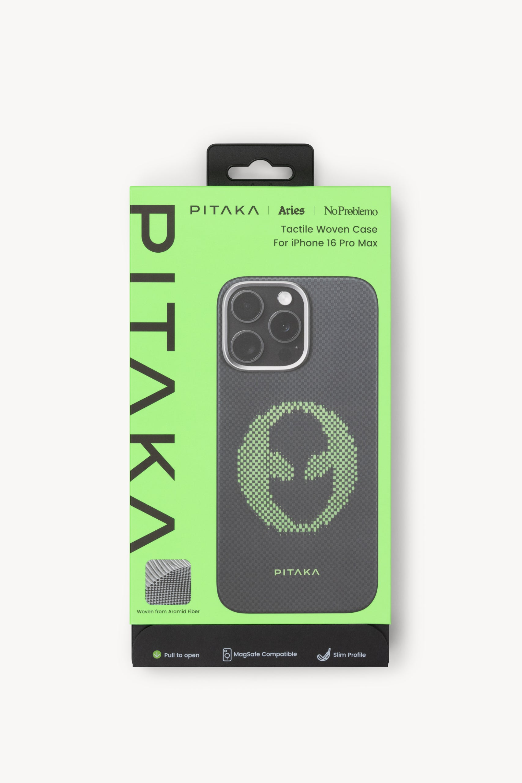 Load image into Gallery viewer, NO PROBLEMO x PITAKA iPhone 16 Pro Max Tactile Woven Case