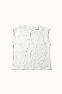 Diamante Starsign Slash Back Vest