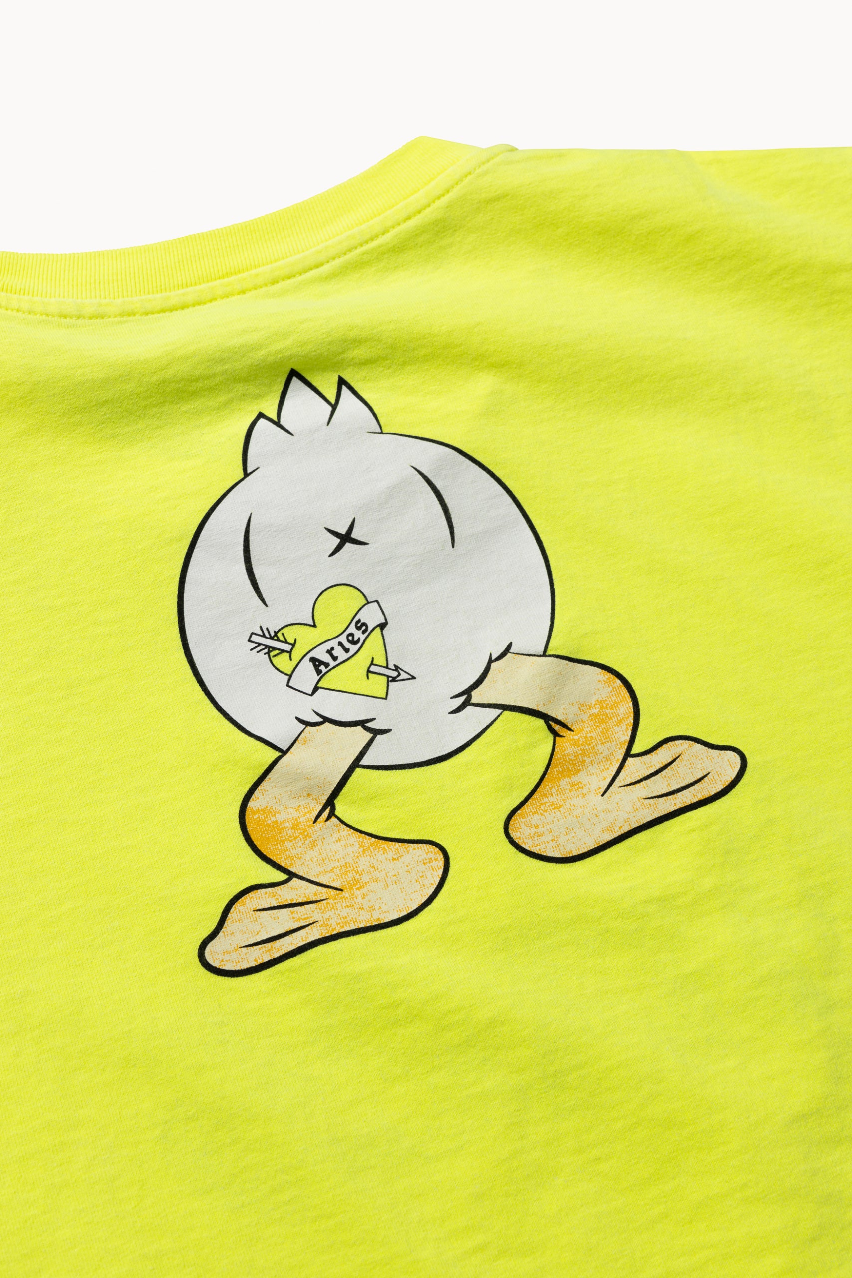 Load image into Gallery viewer, Aged Aye Duck Fluoro SS Tee