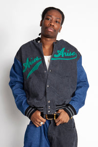 Varsity Denim Jacket