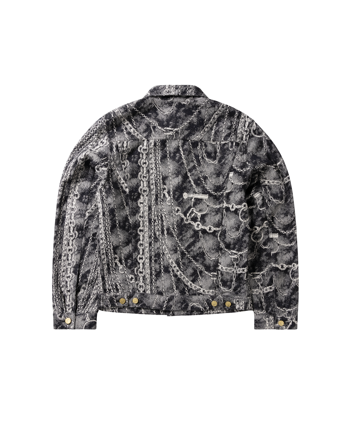 Chains Jacquard Trucker Jacket