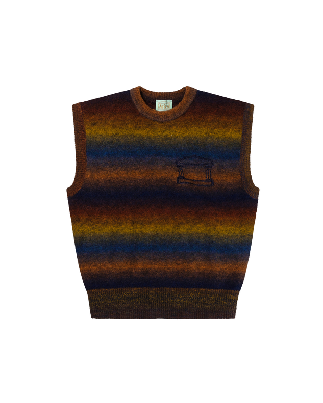 Boucle Space Dye Knit Vest