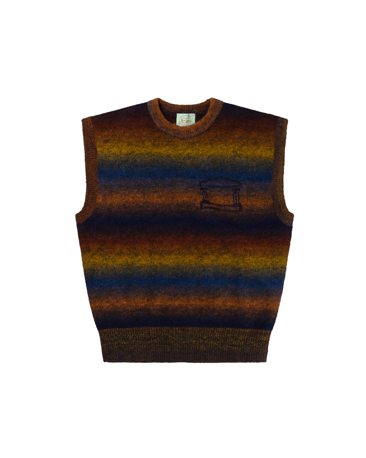 Boucle Space Dye Knit Vest