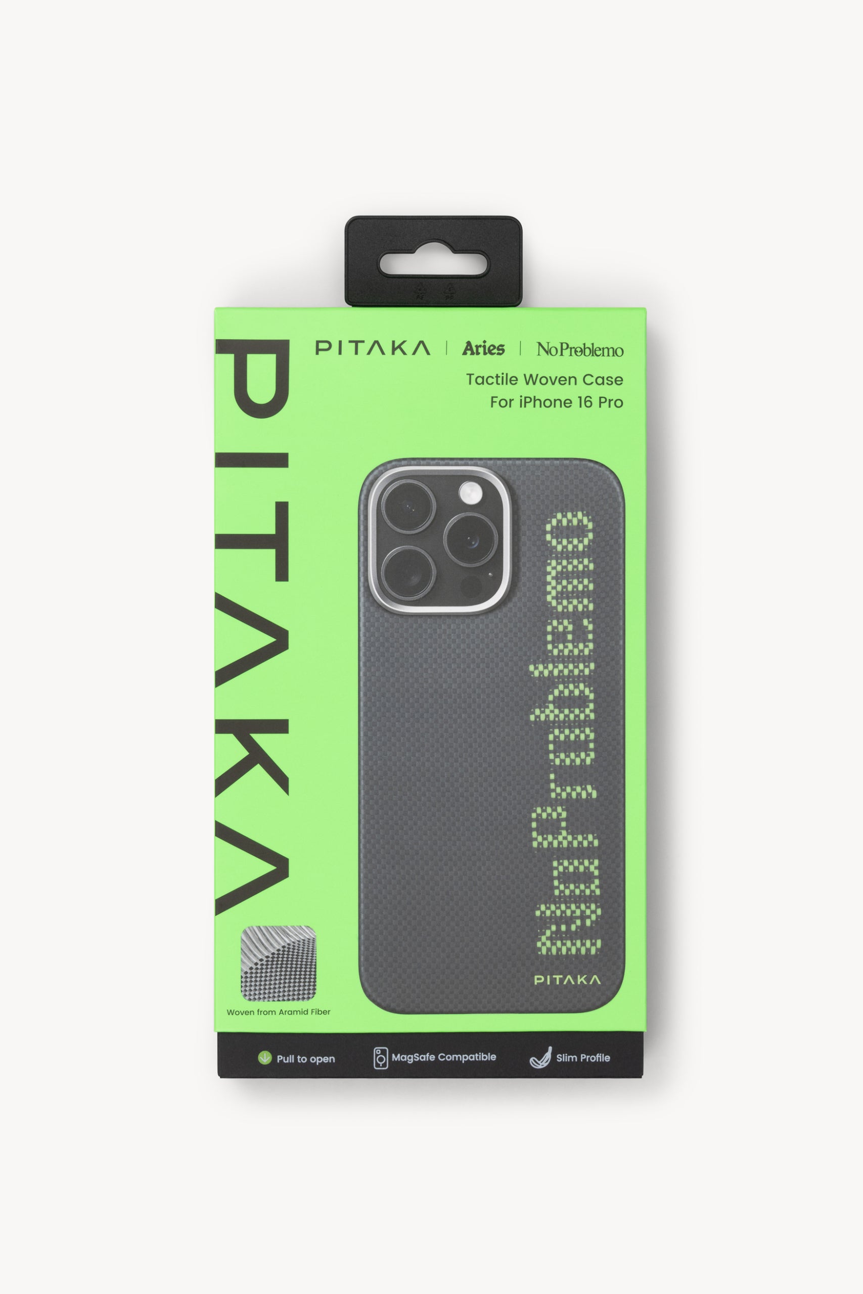 Load image into Gallery viewer, NO PROBLEMO x PITAKA iPhone 16 Pro Tactile Woven Case