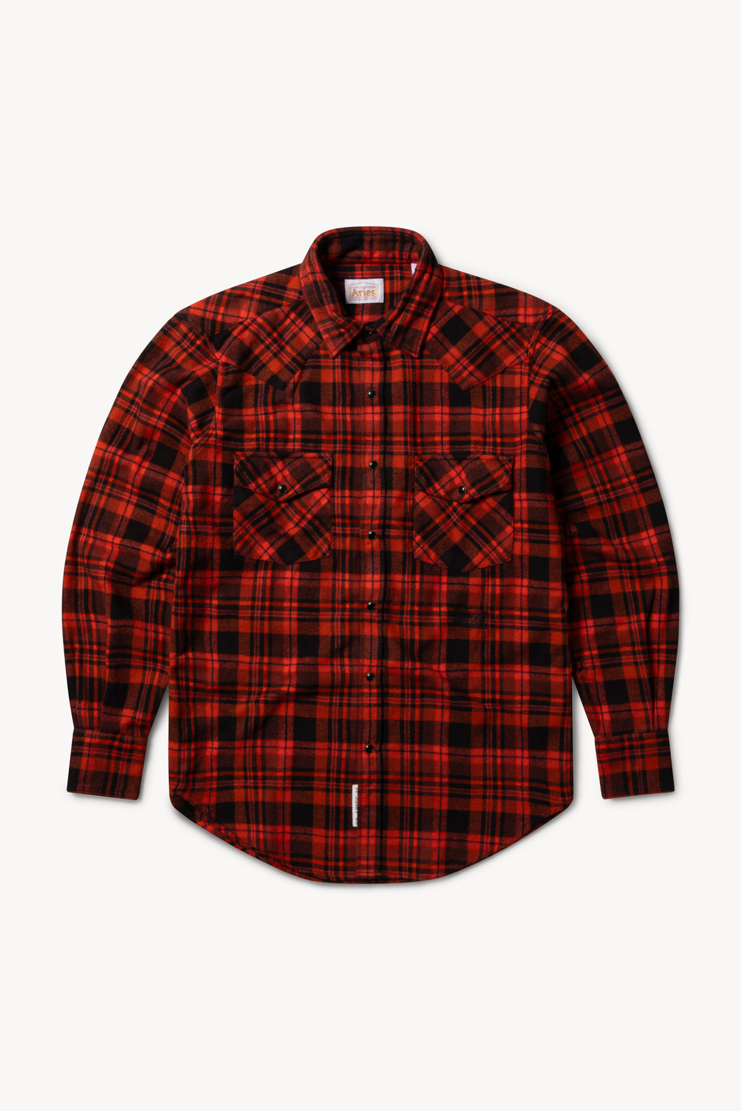 OD Plaid Western Shirt