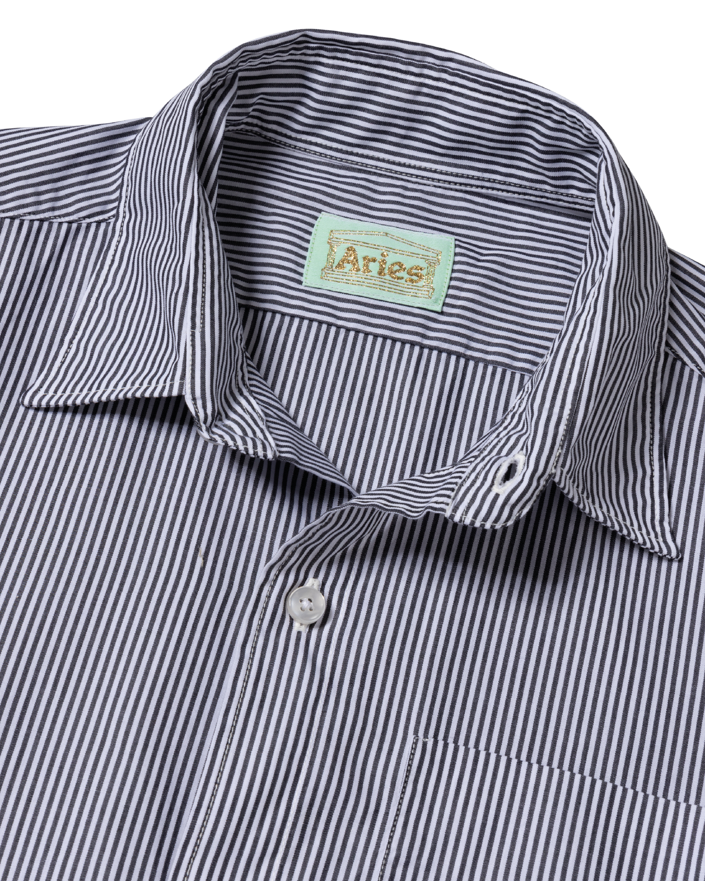 Striped Poplin Shirt