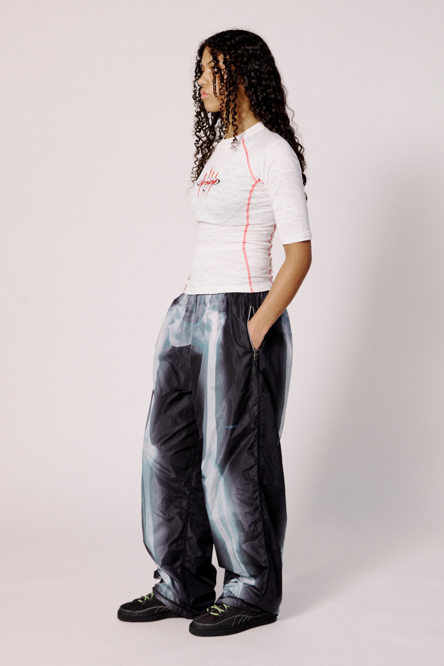 PUMA x ARIES X-Ray Windcheater Pant