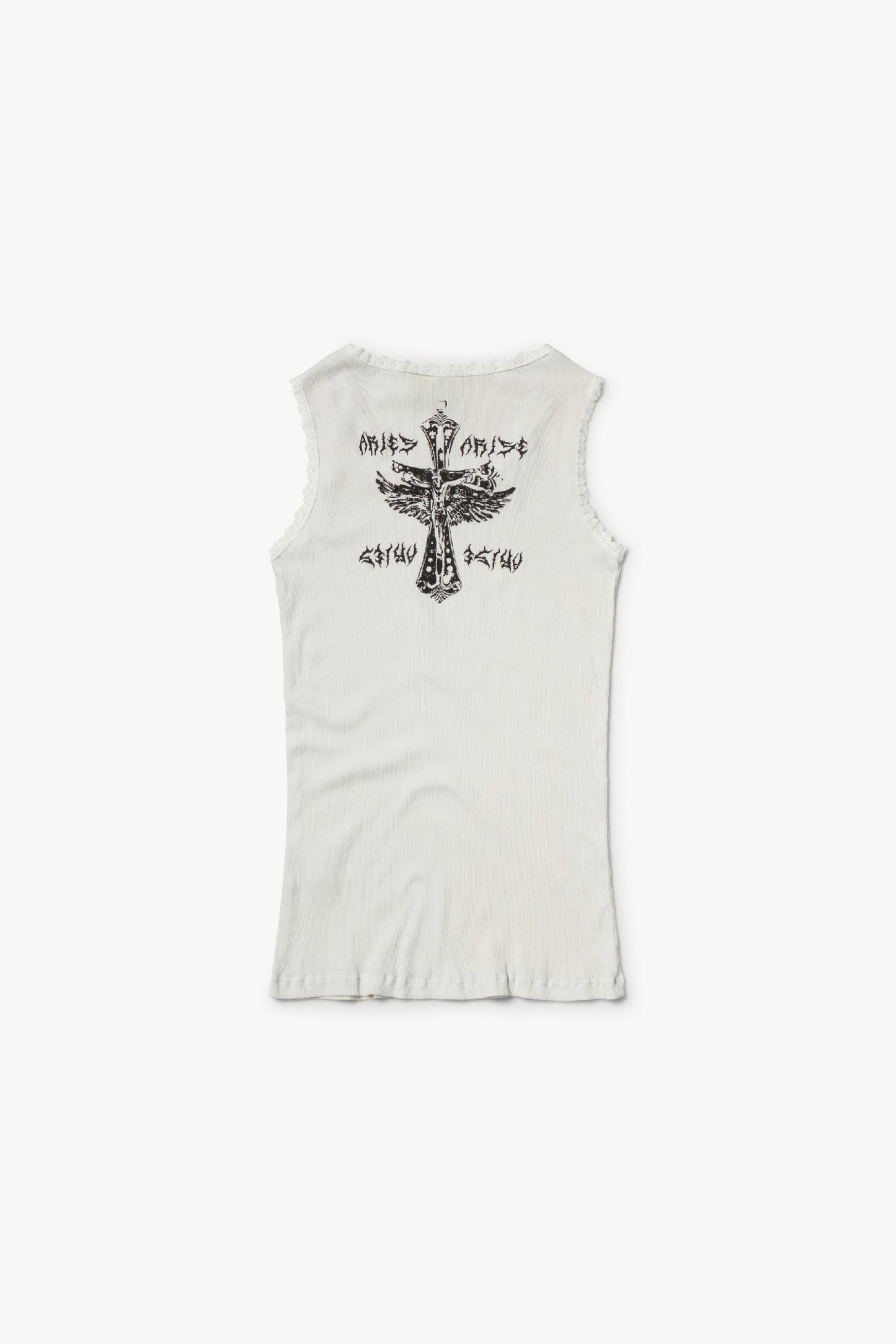 Rosaries Lace Trim Vest