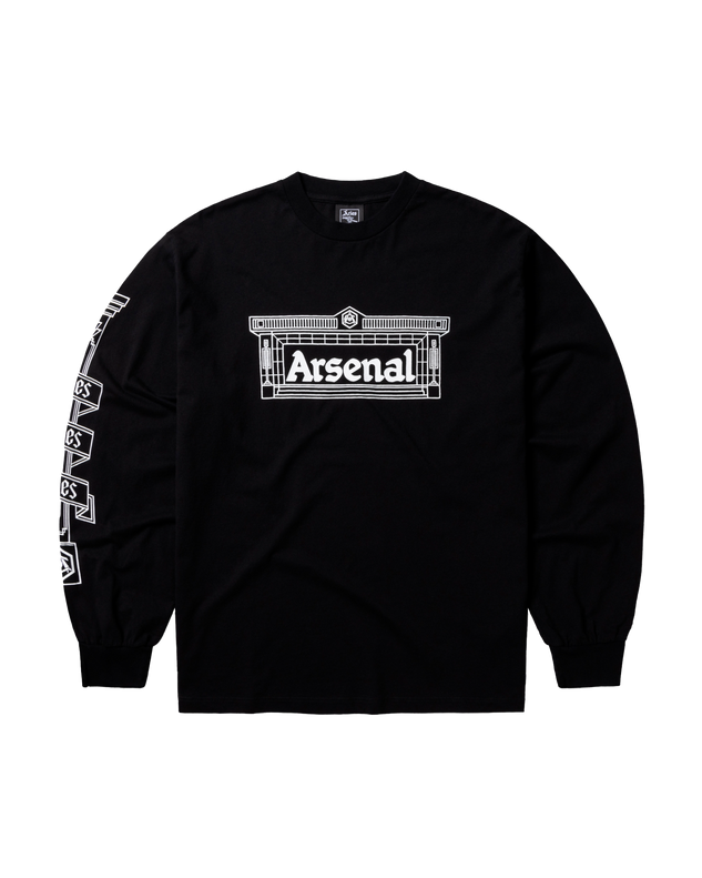 Arsenal X Aries Highbury Temple LS Tee