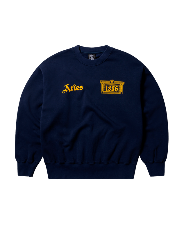 Arsenal X Aries 1886 Crew Sweat