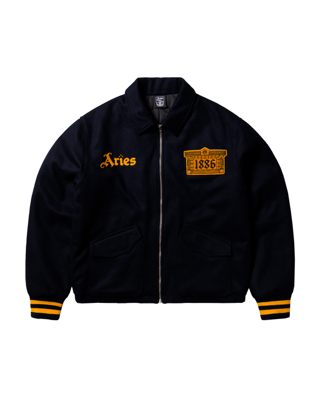 Arsenal X Aries Wool Bomber Jacket