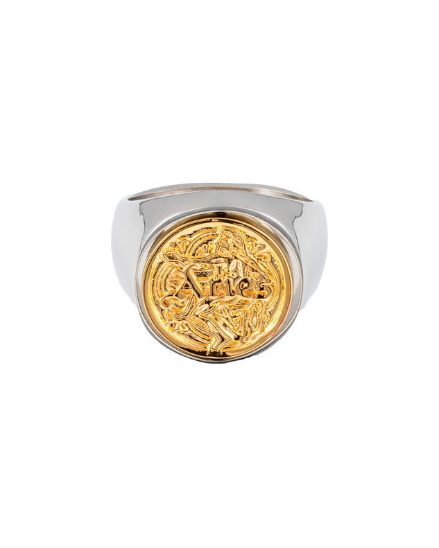 Arsenal X Aries Logo Ring