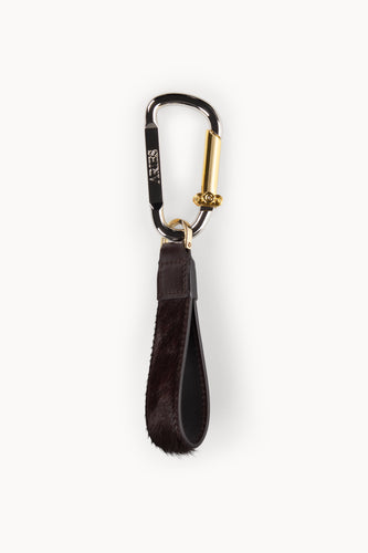 Column Carabiner Ponyskin Keychain