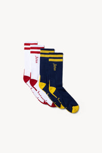 Arsenal X Aries Logo Socks - 2 Pack