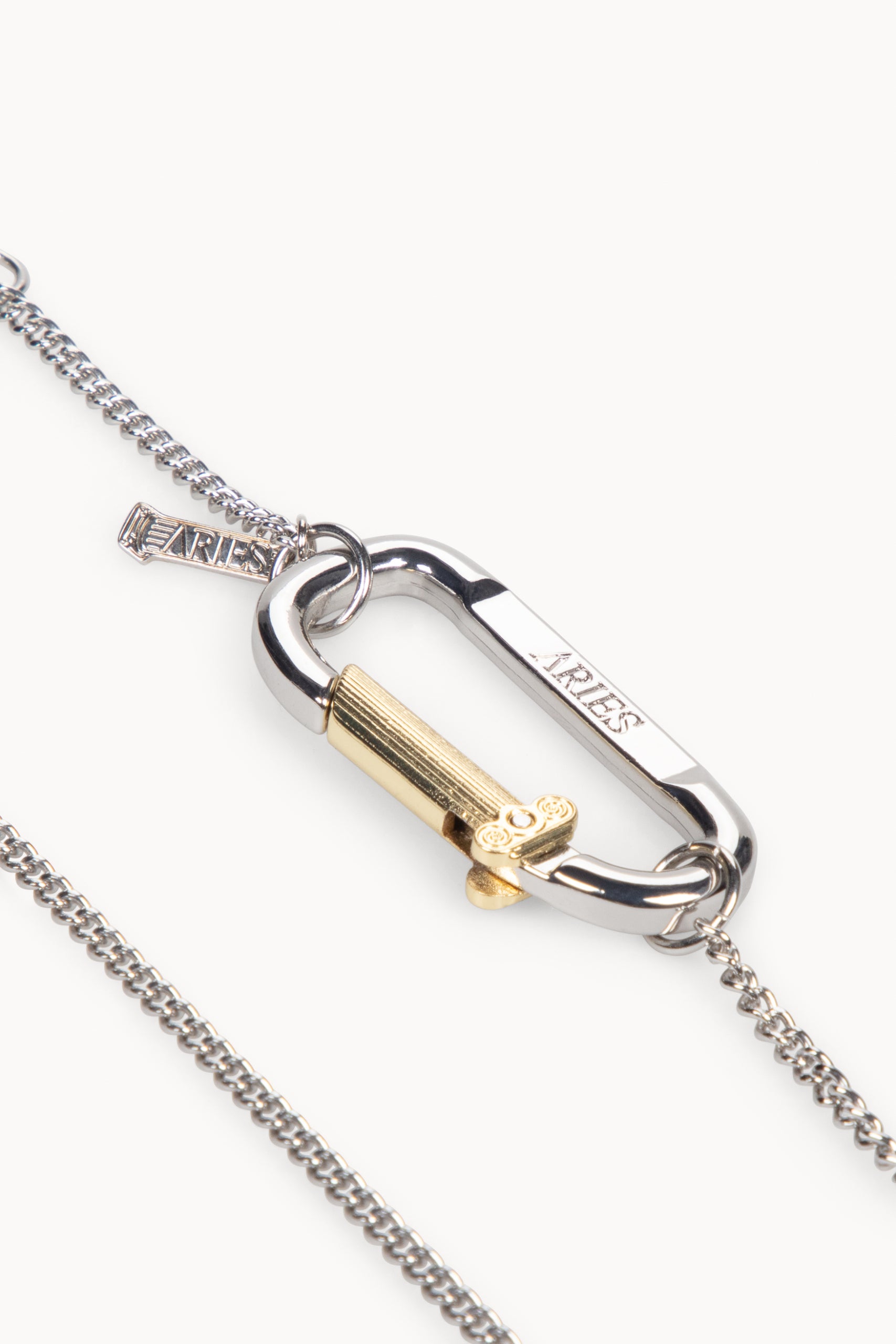 Load image into Gallery viewer, Mini Carabiner Chain Necklace