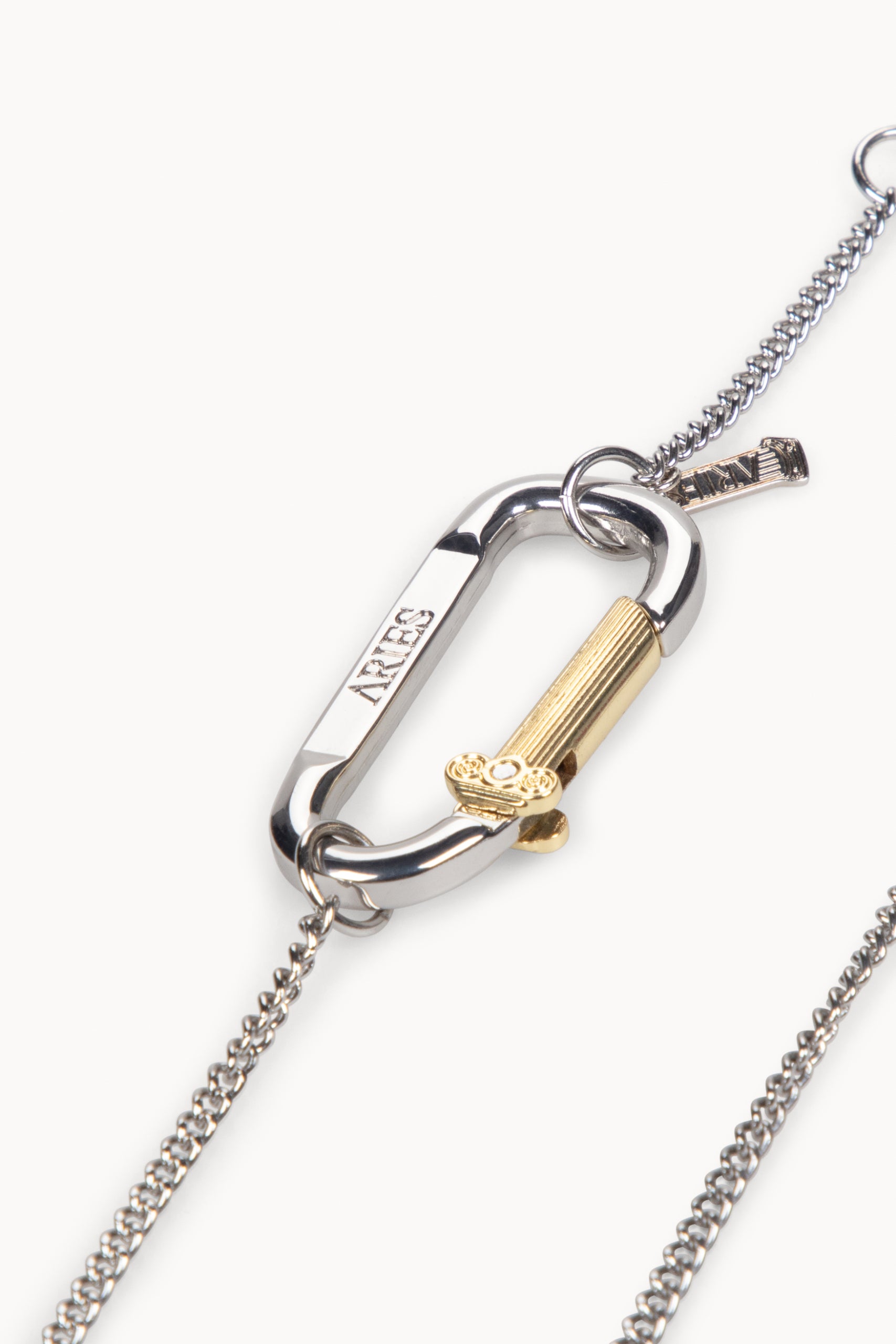 Load image into Gallery viewer, Mini Carabiner Chain Necklace