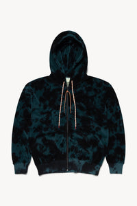 Tie-Dye Velour Hoodie