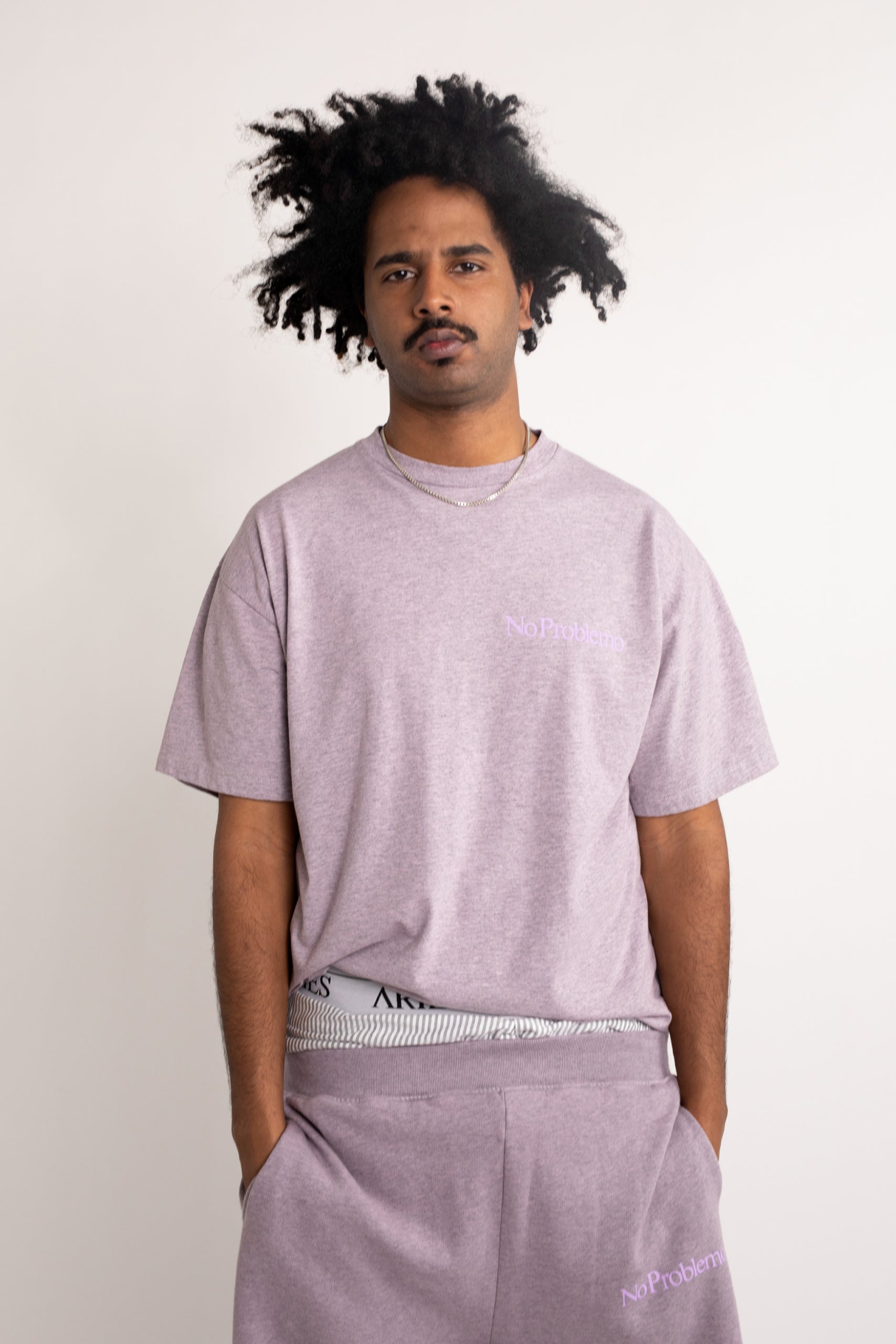 Load image into Gallery viewer, Overdyed Melange Mini Problemo SS Tee