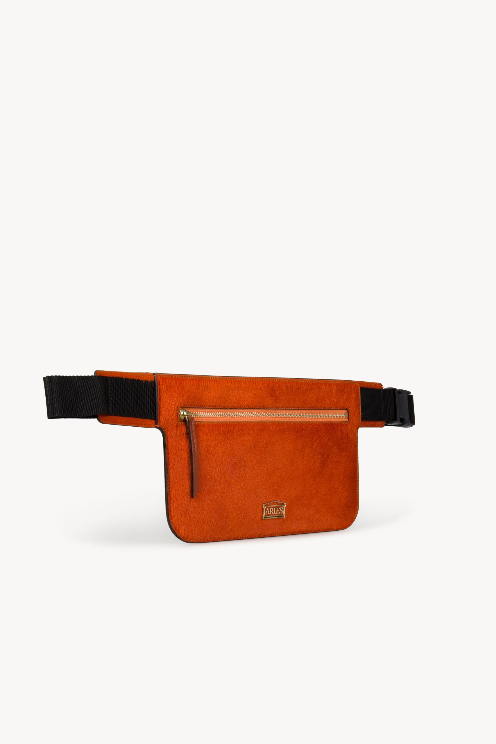 Jake Ponyskin Belt Bag Orange – Aries