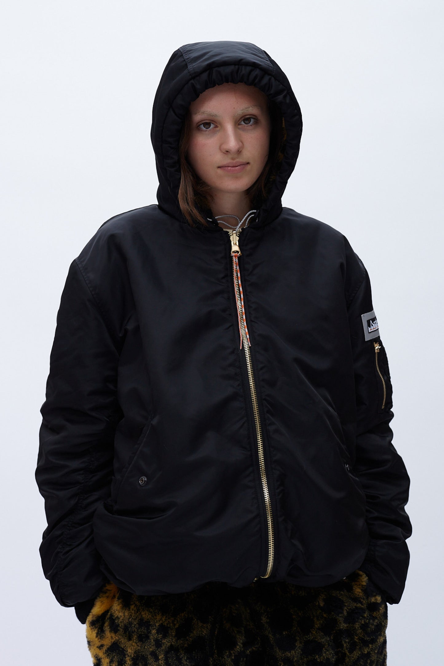 Reversible Nylon Flight Parka