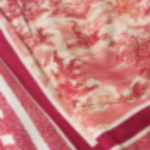 Toile De Jouy Silk Bandana